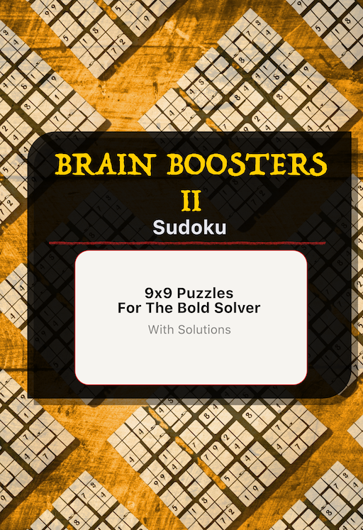 9x9 Sudoku: Puzzles For The Bold Solver